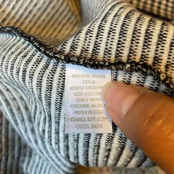 Charter Club Classy Houndstooth Jacket Blazer Black White Check Lady Sz S Career - Picture 5 of 8